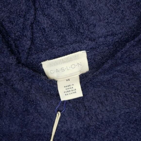Caslon Plushy Double V-Neck Pullover Size XS - Picture 7 of 9